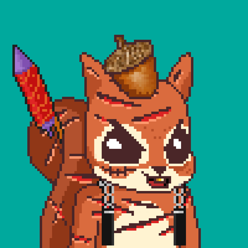 Pixel Squirrels #1537